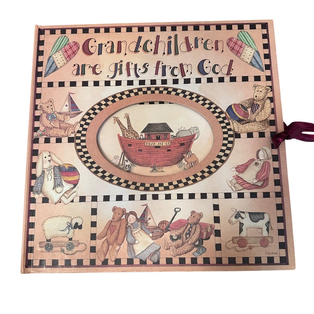 Havoc Publishing Grandchildren Memory Book Linda Spivey Scrapbook Folk Art